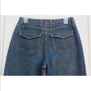 Talbots Women’s Stretch Blue Jeans Straight Leg 6